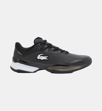 Chaussures de tennis AG-LT Ultra Clay Court homme - Lacoste - Noir et blanc