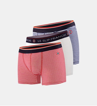Lot de 3 boxers en coton Le Slip Francais