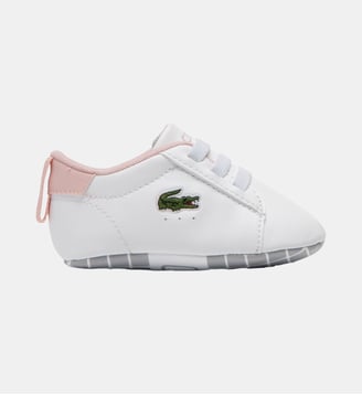 Sneakers Carnaby Set bébé - Lacoste - Blanc et rose