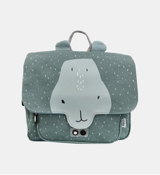 Cartable A4 maternelle MR. HIPPO - Trixie - Bleu