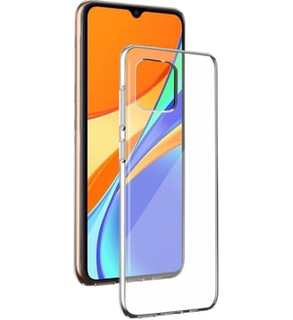 Coque Xiaomi Redmi 10C Silisoft transparent - Bigben - Transparent