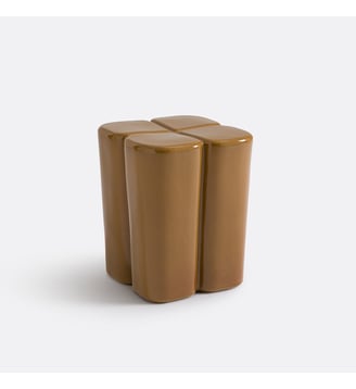 Bout de canapé en céramique - La Redoute Interieurs - Bronze