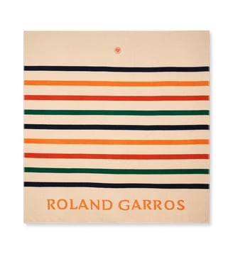 Drap de plage uni Carre Blanc - Carré Blanc - Multicolore