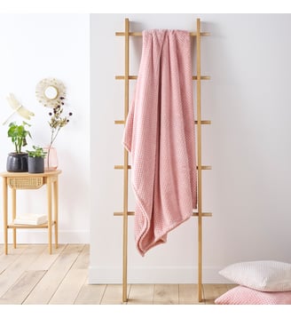Plaid microfibre La Redoute Interieurs