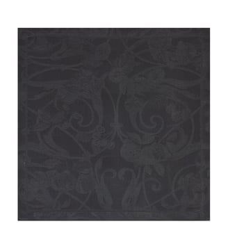 Serviette de table Tivoli longues fibres Tivoli - Le Jacquard Francais - Onyx