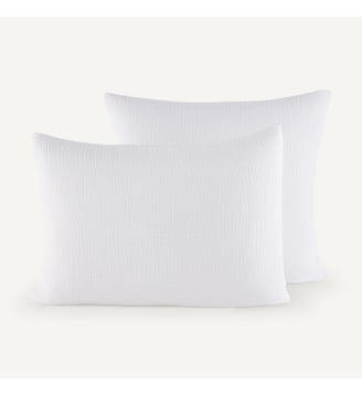Taie d'oreiller gaze de coton biologique AM.PM