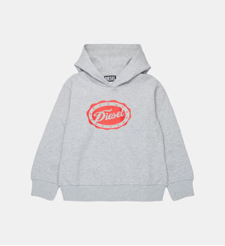Sweat-shirt avec logo imprimé Diesel Kids