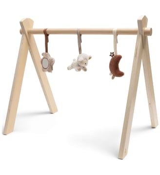 Lot de 3 jouets pour arche d'éveil - Jollein - Écru