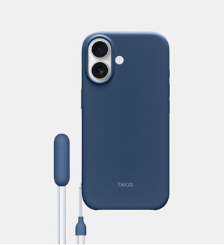 Coque iPhone 17 Magsafe stand Bleu basalte - Beats - Bleu