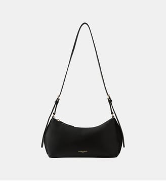 Sac Azur cuir lisse noir - Claudie Pierlot - Noir