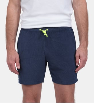 Short Bleu nuit en éponge - Gili's - Navy