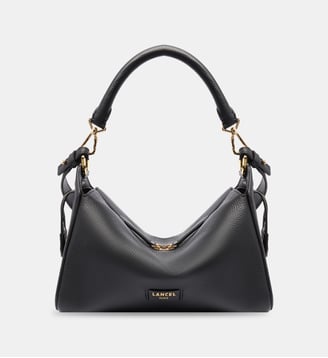 Sac hobo zippe m - Lancel - Noir