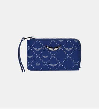 Porte-Cartes ZV Card Monogram - Zadig&Voltaire - Bleu