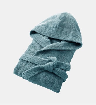 Peignoir capuche éponge bouclette 450 g/m2 La Redoute Interieurs