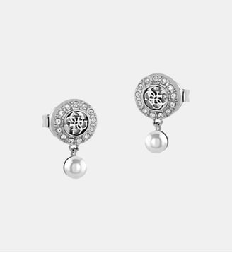Boucles d’oreilles Tiny Pearly - Guess - Argent