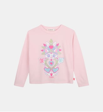 Tee-shirt manches longues - Billieblush - Rosée