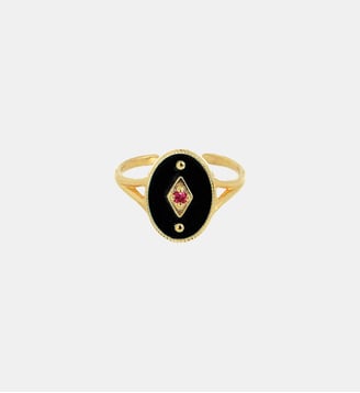 Bague Indie - Nilaï - Bleu