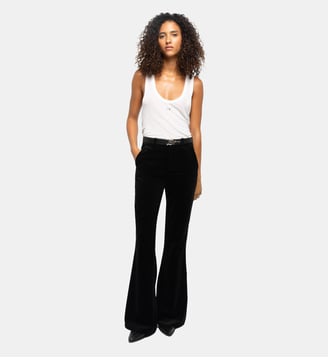 Pantalon Prevy Velours - Zadig&Voltaire - Noir