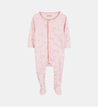 Pyjama en coton - Kenzo Kids - Veiled rose