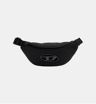 Holi-D - Sac banane en nylon avec poche intérieure - Diesel - Noir