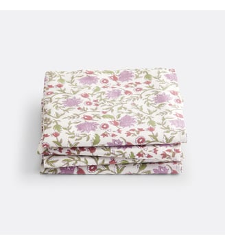 Lot de 4 serviettes de table en coton lavé La Redoute Interieurs
