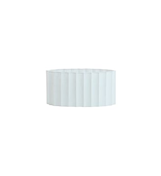 Abat-jour ovale Disli - Light & Living - Blanc