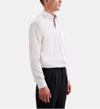 Chemise d'affaires 1/1 Regular Col Kent - Seidensticker - Blanc