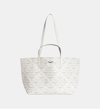 Sac Z Shopper XL Monogram - Zadig&Voltaire - Blanc flash