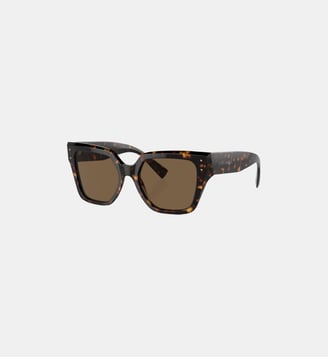 Lunettes de soleil Carré DG4471 - Dolce & Gabbana - Marron foncé