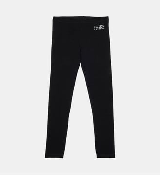 Leggings avec logo - MM6 Maison Margiela - Noir