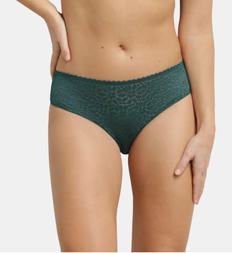 Culotte midi en dentelle florale Daily Dentelle Dim