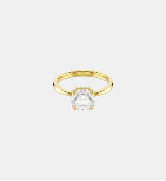 Bague cocktail Stilla, Doré à l’or 18 carats (750/1000) Swarovski