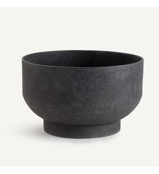 Cache pot en faïence, hauteur 23 cm AM.PM