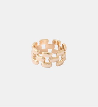 Bague à maillons doré - Balaboosté - Doré