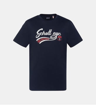 T-shirt imprimé Schott NYC® vintage - Schott - Marine
