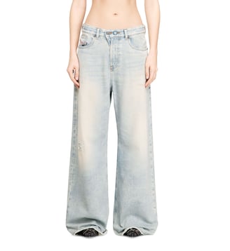 Relaxed Jeans Low Waist 1996 D-Sire - Diesel - Bleu clair