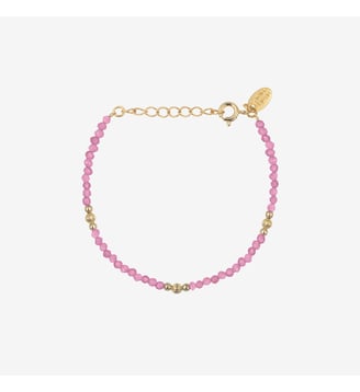 Bracelet doré améthyste - JERI Caroline Najman