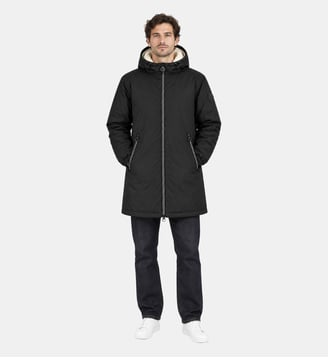 Imperméable Mixte doublé Glen sherpa - Jott - Noir