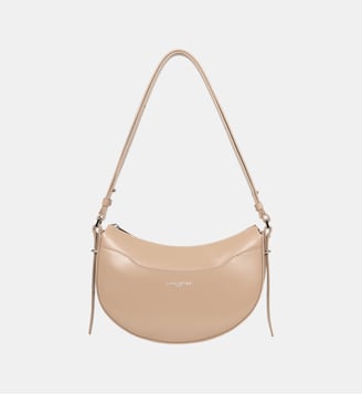 Sac à main demi-lune Suave Ace en cuir - Lancaster - Beige clair