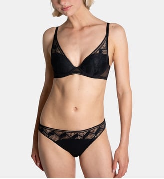 Soutien-gorge plongeant SCARLETT - Passionata - Noir