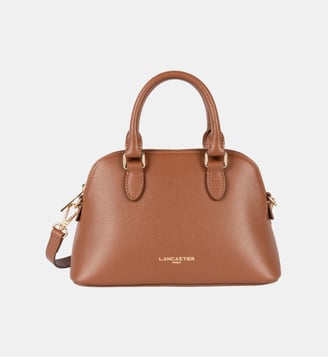 Sac à main Demi lune signature - Lancaster - Marron