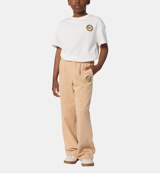Pantalon fluide taille elastique - Michael Kors Kids - Ficelle
