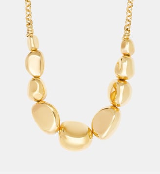 Collier réglable   doré à l'or fin - Loulou - Satellite - Doré