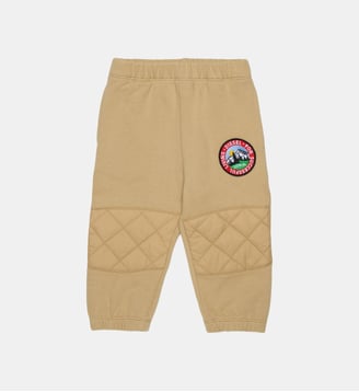 Pantalon en molleton avec patch - Diesel Kids - Sable