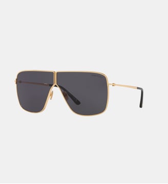 Lunettes de soleil Pilote Huxley - Tom Ford - Doré