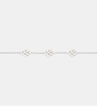 Bracelet Cœur Entrelacé - Poiray - Or blanc