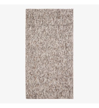 Tapis de couloir, effet bouclette - La Redoute Interieurs - Marron chiné