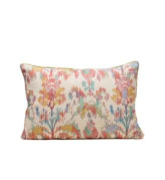 Housse De Coussin  Motif ikat imprimé - Madura - Naturel et coloré