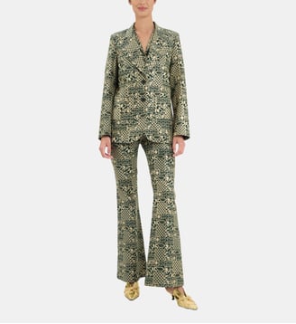 Veste Thadee en coton - Ines de la Fressange Paris - Vert