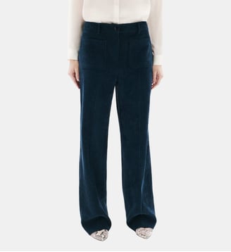Pantalon pelley2 - Motif uni - Polyester recycle - Coupe large - Caroll - Bleu marine